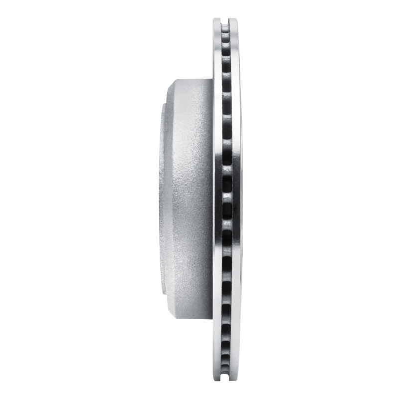 Lincoln Town Car Brake Rotor (1) - Rear Right - R1 Concepts - Drilled & Slotted - Silver - `03-`11